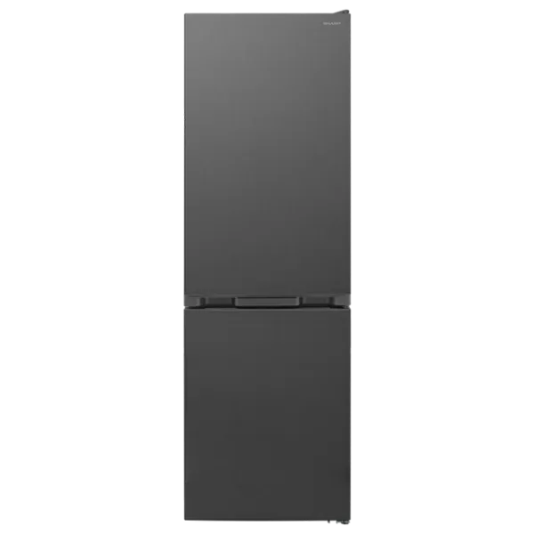 Frigider SHARP SJ-FBA09DMXLE-EU cu congelator jos 295 l / 186 cm / Graphite photo 1