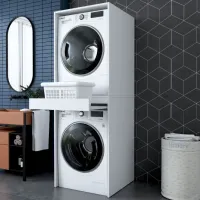 Dulap pentru mașini de spălat Rani KD113 PAL / White photo 9