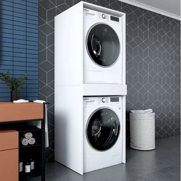 Dulap pentru mașini de spălat Rani KD113 PAL / White photo 12