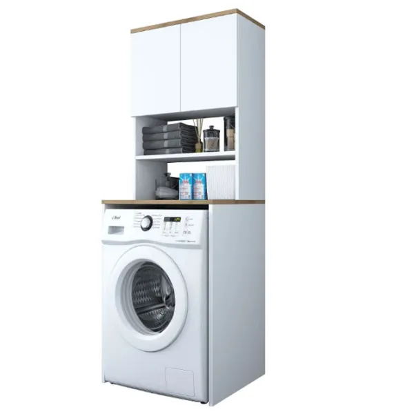 Dulap pentru mașini de spălat Rani KD101 PAL / Oak White photo 1