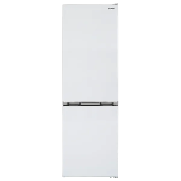 Frigider SHARP SJ-NBA09DMXWD-EU cu congelator jos 294 l / 186 cm / White photo 1