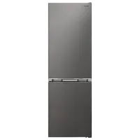 Frigider SHARP SJ-NBA11DMXPE-EU cu congelator jos 331 l / 185 cm / Inox