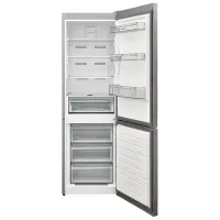 Frigider SHARP SJ-NBA11DMXPE-EU cu congelator jos 331 l / 185 cm / Inox photo 2