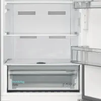 Frigider SHARP SJ-NBA11DMXPE-EU cu congelator jos 331 l / 185 cm / Inox photo 3