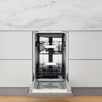 Mașină de spălat vase Whirlpool WSBO 3O34 PF X Îngustă / Inox photo 3