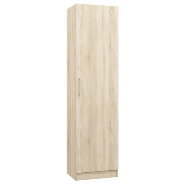 Dulap pentru haine Mobildor-Lux Practik 210 x 55 x 40 / PAL / Sonoma photo 1