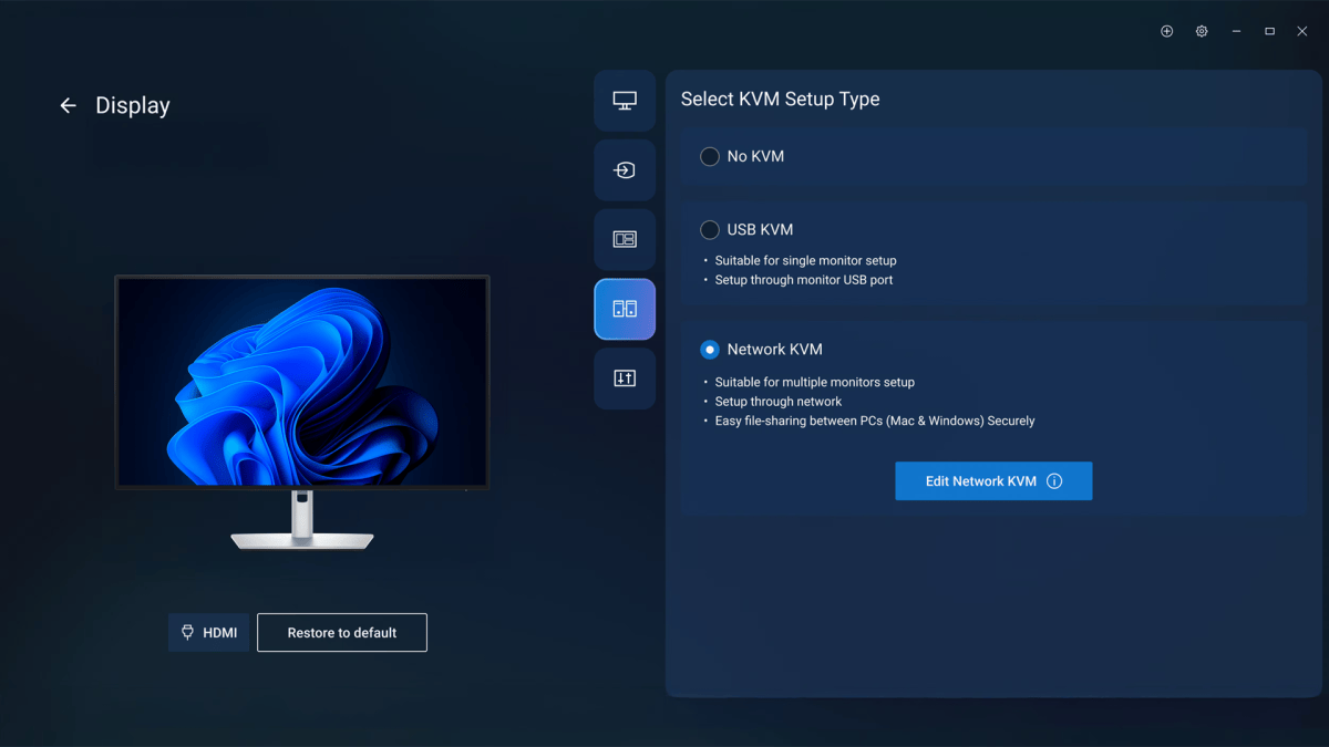 Dell Display and Peripheral Manager