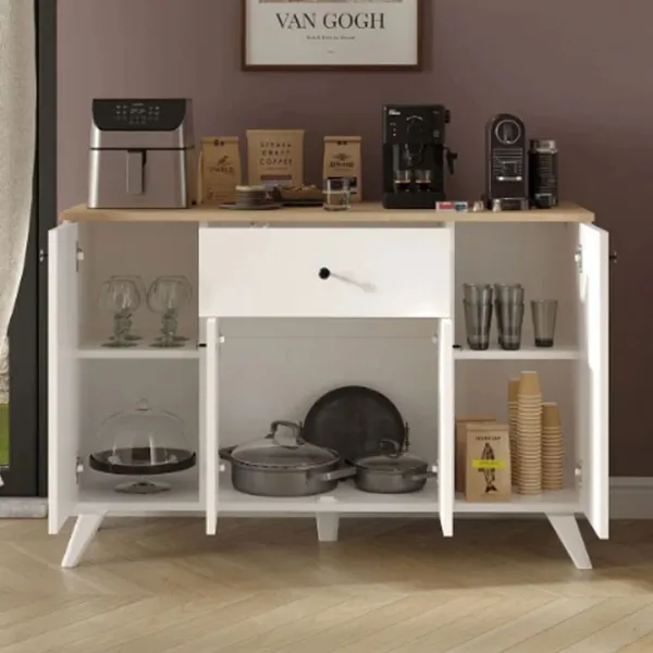 Kухонный шкаф Bofigo 12-47-41 White / ДСП photo 4