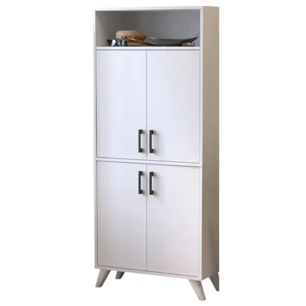Dulap pentru încălțăminte Bofigo 18-11 170 x 72 x 32 /White /White photo 1