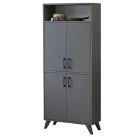 Dulap pentru încălțăminte Bofigo 18-11 170 x 72 x 32 /Anthracite /Anthracite