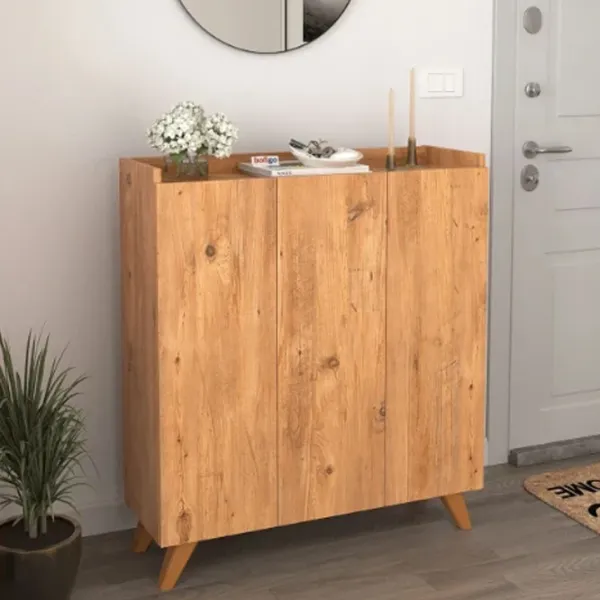 Dulap pentru încălțăminte Bofigo 12-30 102.1 x 90 x 31.8 /Pine /Pine photo 5