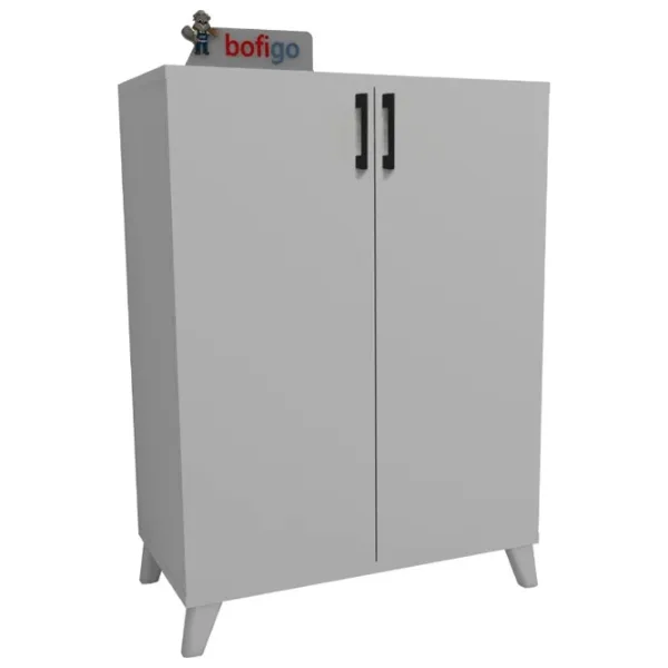 Dulap pentru încălțăminte Bofigo 12-40 87.7 x 72 x 32 /White /White photo 1