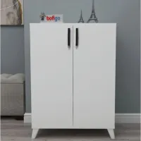 Dulap pentru încălțăminte Bofigo 12-40 87.7 x 72 x 32 /White /White photo 3