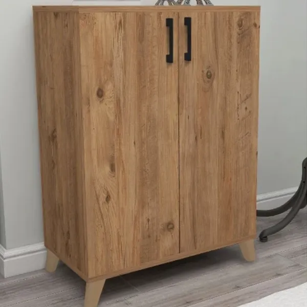 Dulap pentru încălțăminte Bofigo 12-40 87.7 x 72 x 32 /Pine /Pine photo 2