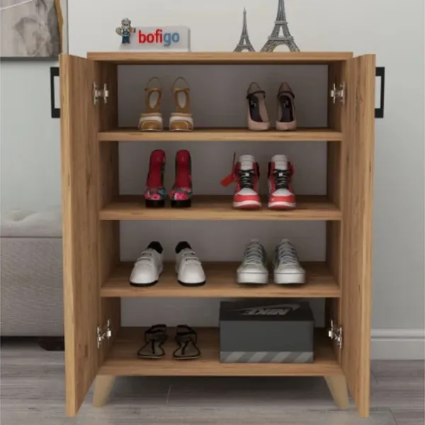 Dulap pentru încălțăminte Bofigo 12-40 87.7 x 72 x 32 /Pine /Pine photo 5