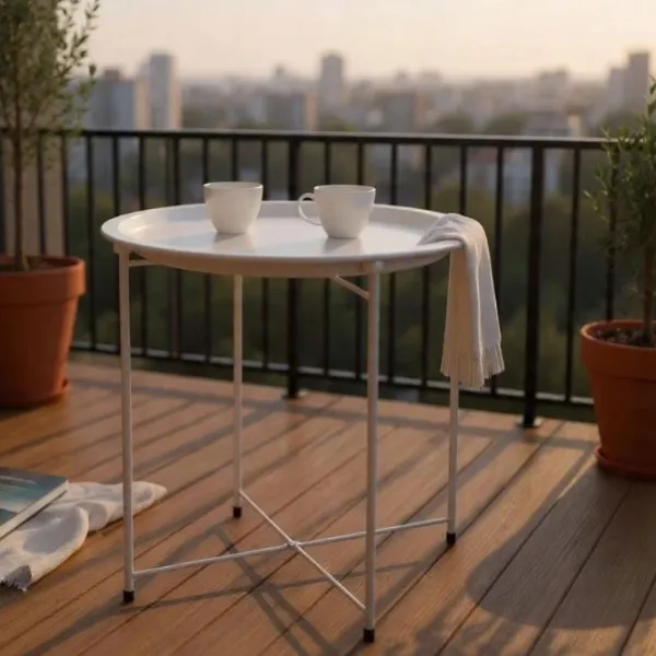 Măsuță de cafea GardenLine LOF1074 01251413 White photo 3
