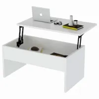 Журнальный столик Hanah Home Akilli Белый photo 2