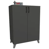 Dulap pentru încălțăminte Bofigo 12-40 87.7 x 72 x 32 /Anthracite /Anthracite