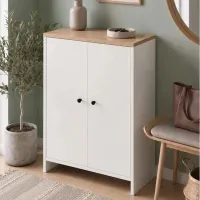 Dulap pentru încălțăminte Bofigo 18-16 86 x 70 x 35 /White /White photo 3