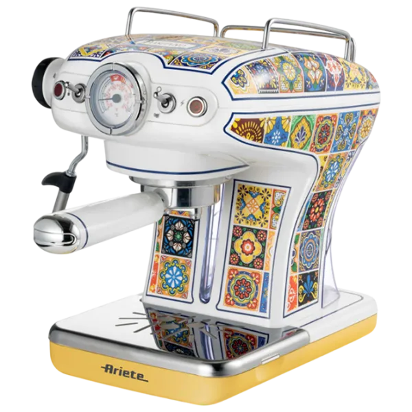 Кофеварка Ariete 1389 POSITANO Рожковая / 0.9 л / Разноцветный photo 1