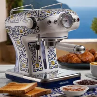 Кофеварка Ariete 1389 CAPRI Рожковая / 0.9 л / Белый photo 2