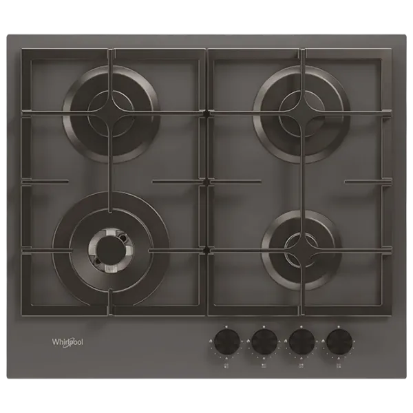 Plită încorporabilă pe gaz Whirlpool GOFL 629/ST Sticlă călită / Silver photo 1