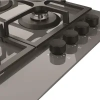Plită încorporabilă pe gaz Whirlpool GOFL 629/ST Sticlă călită / Silver photo 3
