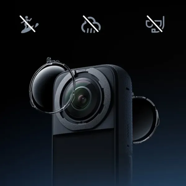 Lentilă de protecţie Insta360 Standard Lens Guard Set Transparent photo 5