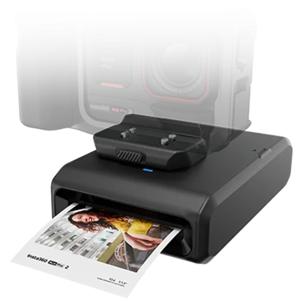 Imprimantă de buzunar Insta360 Pocket Printer Black photo 1