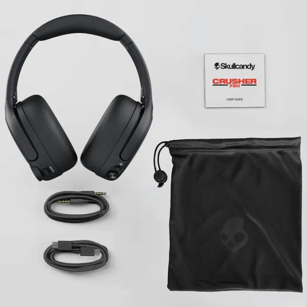Наушники SkullCandy CRUSHER 720 Черный Беспроводные + Проводные/ Персональный photo 10