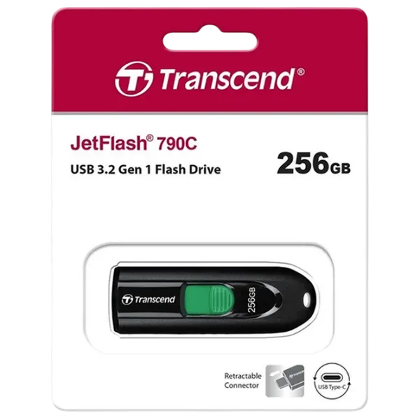 Transcend Jet Flash 790C 256 ГБ Черный photo 4