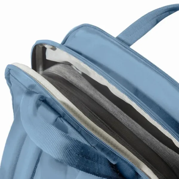 Рюкзак XD-Design Soft Tote 16" / Черный Пыльный синий / 12л photo 6