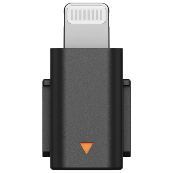 Adaptor pentru microfon DJI Mic Mini Mobile Phone Adapter (Lightning) Black photo 1