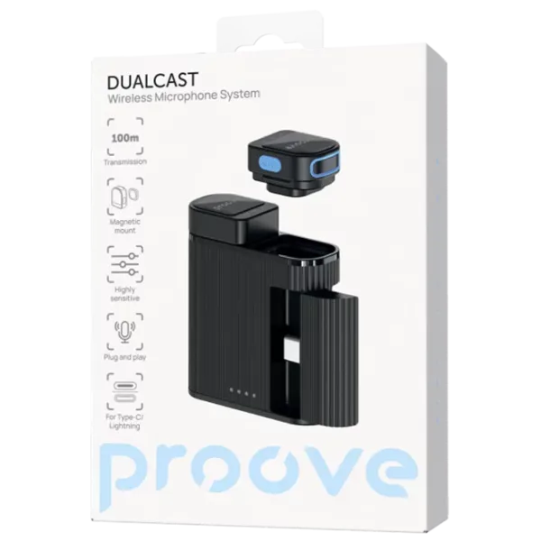Microfon Proove DualCast Black photo 5