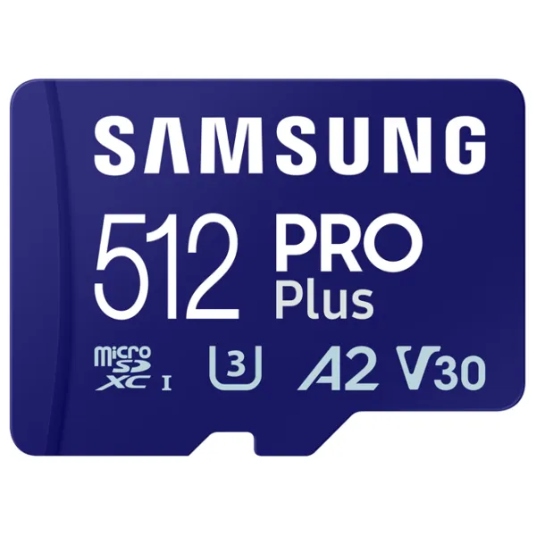 Карта памяти Samsung Pro Plus 512 ГБ MicroSD / UHS-I (U3) photo 2