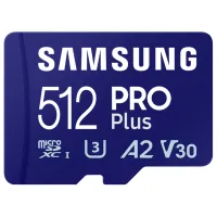 Карта памяти Samsung Pro Plus 512 ГБ MicroSD / UHS-I (U3) photo 2