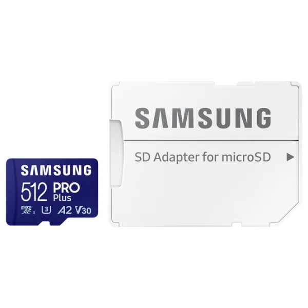 Карта памяти Samsung Pro Plus 512 ГБ MicroSD / UHS-I (U3) photo 3