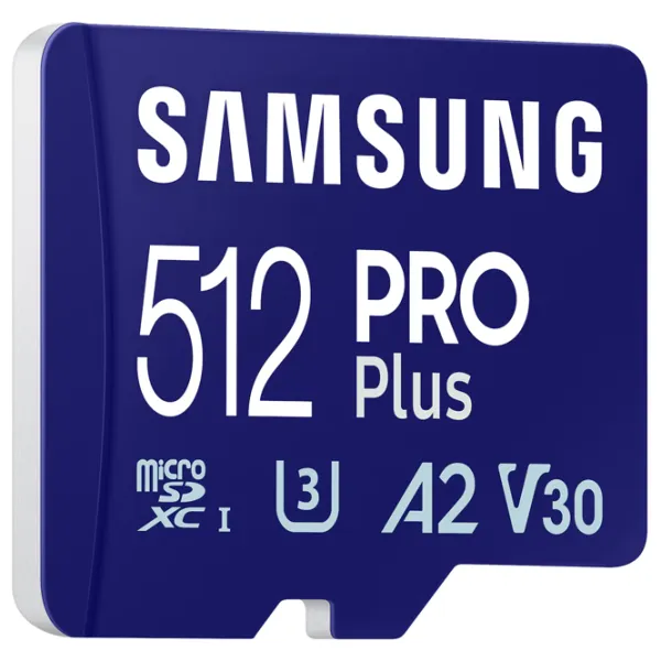 Карта памяти Samsung Pro Plus 512 ГБ MicroSD / UHS-I (U3) photo 4