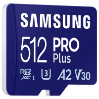 Карта памяти Samsung Pro Plus 512 ГБ MicroSD / UHS-I (U3) photo 4