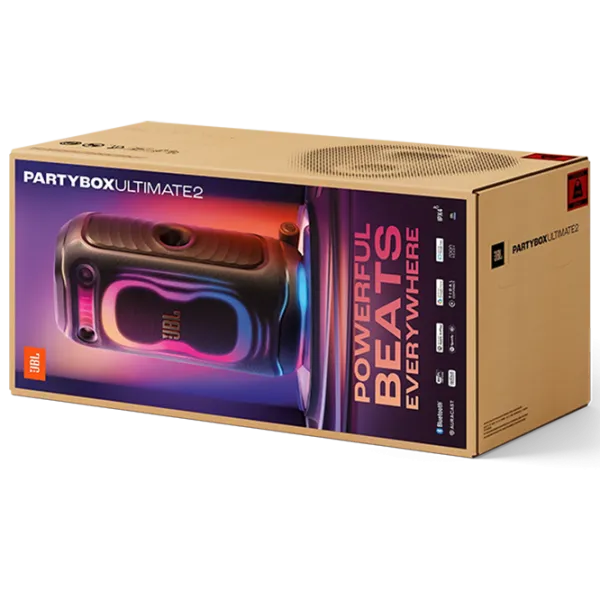 Колонка для вечеринок JBL PARTYBOX ULTIMATE 2 1500 Вт / Черный photo 11