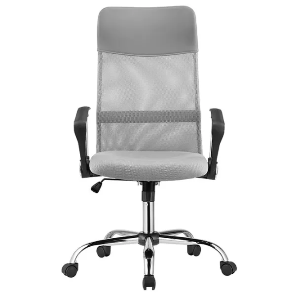 Fotoliu de birou LUMI CH05-62 Stofă/ Gray Black photo 4