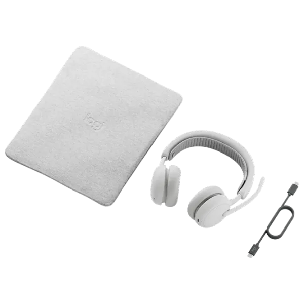 Наушники Logitech Zone Wireless 2 ES Белый Беспроводные/ Для офиса photo 4