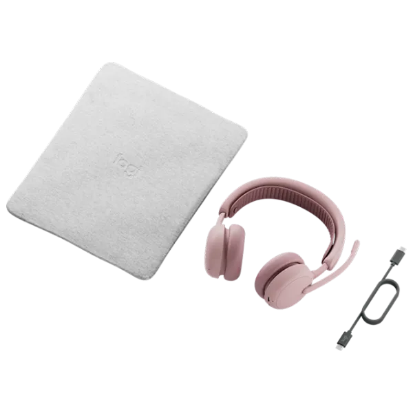 Наушники Logitech Zone Wireless 2 ES Розовый Беспроводные/ Для офиса photo 4
