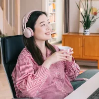 Наушники Logitech Zone Wireless 2 ES Розовый Беспроводные/ Для офиса photo 5