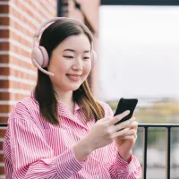 Наушники Logitech Zone Wireless 2 ES Розовый Беспроводные/ Для офиса photo 6