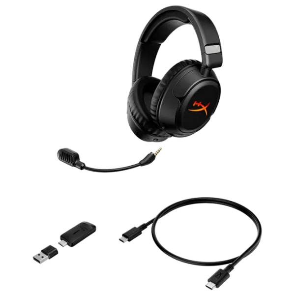 Căști HyperX Cloud Flight 2 Black Fără fir/ Gaming photo 9