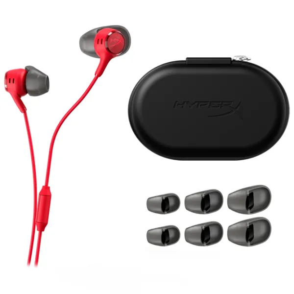 Căști HyperX Cloud Earbuds III Red Cu fir/ Gaming photo 4