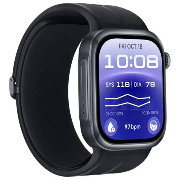 Ceas inteligent Huawei Watch D3 1.92" / 46.5 mm / Black - Black / 55020KBU photo 3