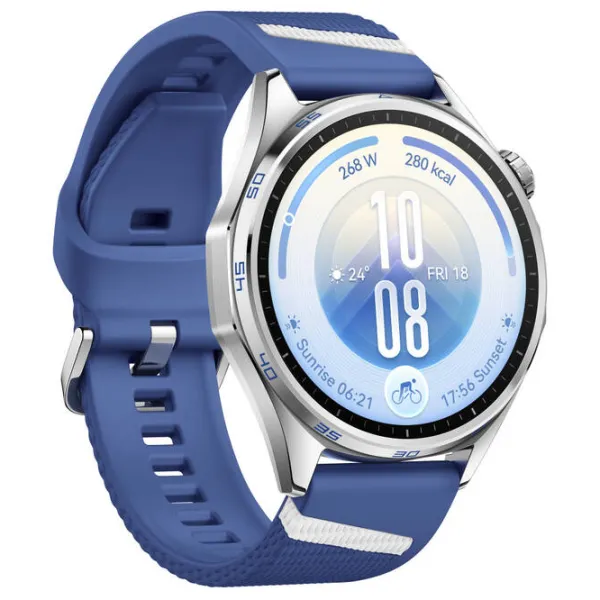 Ceas inteligent Huawei GT 7 1.47" / 46 mm / Blue - Blue / 55020JTV photo 3