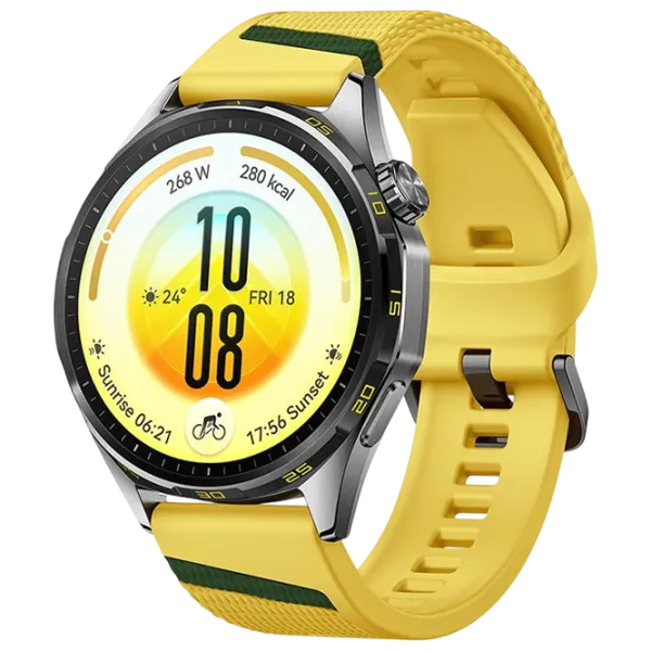 Ceas inteligent Huawei GT 7 1.47" / 46 mm / Yellow - Yellow / 55020JTW photo 1